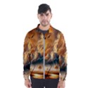 Nature Storm Painting Men s Windbreaker View1