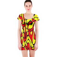 Rby 127 Short Sleeve Bodycon Dress