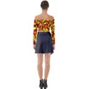 RBY 127 Long Sleeve Off Shoulder Crop Top View2
