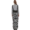 Mid Century Retro Floral 1970s 1960s Pattern 86 Women s Side Zip Front Pouch Ski And Snowboard Bib Pants	 View4