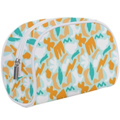 Design Pattern Seamless Tropical Make Up Case (large)