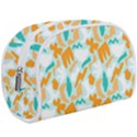 Design Pattern Seamless Tropical Make Up Case (Large) View1