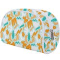 Design Pattern Seamless Tropical Make Up Case (Large) View2
