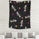 Pattern Design Seamless Fishbone Medium Tapestry View2