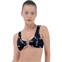 Pattern Design Seamless Fishbone Ring Detail Bikini Top View1