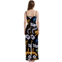 Pattern Design Seamless Texture Spaghetti Top Long Pants Satin Pajamas Set View4
