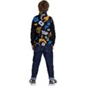 Pattern Design Seamless Texture Kid s Button Up Puffer Vest View4