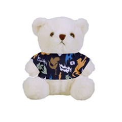 Pattern Design Seamless Texture Full Print Tee For Cuddly Teddy Bear