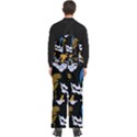 Pattern Design Seamless Texture Men s Front Zip Ski And Snowboard Bib Pants View4