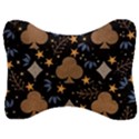Seamless Pattern Repeat Repetition Velour Seat Head Rest Cushion View1