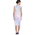 Digital Art Artwork Abstract Pink Purple Classic Sleeveless Midi Dress View2