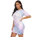 Digital Art Artwork Abstract Pink Purple Just Threw It On Dress View2