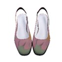 Mid Century Retro Floral 1970s 1960s Pattern 80 Women s Classic Slingback Heels View1