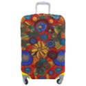 Mid Century Retro Floral 1970s 1960s Pattern 69 Luggage Cover (Medium) View1
