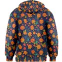 Mid Century Retro Floral 1970s 1960s Pattern 61 Kids  Zipper Hoodie Without Drawstring View2