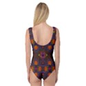 Mid Century Retro Floral 1970s 1960s Pattern 67 Princess Tank Leotard  View2