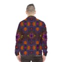 Mid Century Retro Floral 1970s 1960s Pattern 67 Men s Windbreaker View2