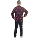 Mid Century Retro Floral 1970s 1960s Pattern 67 Men s Half Zip Pullover View2