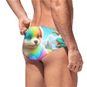 DogsandDino Men s Swim Brief View2