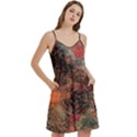 abstraction 22 Mini Camis Dress With Pockets View3