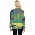 Nature Swamp Water Sunset Spooky Night Reflections Bayou Lake Hidden Pocket Sweatshirt View2