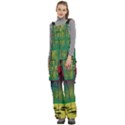 Nature Swamp Water Sunset Spooky Night Reflections Bayou Lake Women s Side Zip Front Pouch Ski And Snowboard Bib Pants	 View2