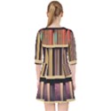 Books Bookshelves Office Fantasy Background Artwork Book Cover Apothecary Book Nook Literature Libra Quarter Sleeve Pocket Dress View2