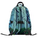 Nature Outdoors Night Trees Scene Forest Woods Light Moonlight Wilderness Stars Carry-on Travel Backpack View2