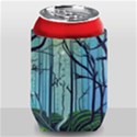 Nature Outdoors Night Trees Scene Forest Woods Light Moonlight Wilderness Stars Can Holder View2