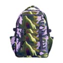 Outdoors Night Full Moon Setting Scene Woods Light Moonlight Nature Wilderness Landscape Carry-on Double Buckle Travel Backpack View1