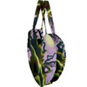 Outdoors Night Full Moon Setting Scene Woods Light Moonlight Nature Wilderness Landscape Giant Heart Shaped Tote View3