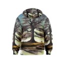 Nature Outdoors Cellphone Wallpaper Background Artistic Artwork Starlight Book Cover Wilderness Land Kids  Zipper Hoodie View2