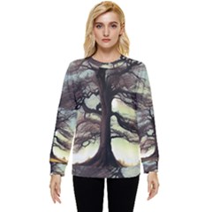 Nature Outdoors Cellphone Wallpaper Background Artistic Artwork Starlight Book Cover Wilderness Land Hidden Pocket Sweatshirt