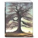 Nature Outdoors Cellphone Wallpaper Background Artistic Artwork Starlight Book Cover Wilderness Land 7  x 9  Softcover Notebook View1