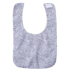 Light Grey Snake Baby Bib