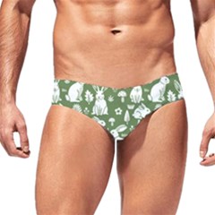 Easter Bunny Pattern Men s Swim Brief