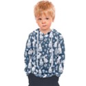 Easter bunny pattern Kids  Overhead Hoodie View1