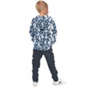 Easter bunny pattern Kids  Overhead Hoodie View2