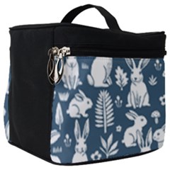Easter Bunny Pattern Make Up Travel Bag (large)