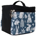 Easter bunny pattern Make Up Travel Bag (Large) View1