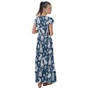 Easter bunny pattern Flutter Sleeve Maxi Dress View2