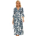 Easter bunny pattern Midsummer Wrap Dress View1