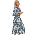 Easter bunny pattern Midsummer Wrap Dress View3
