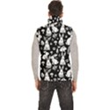 Easter bunny pattern Men s High Neck Button Up Puffer Vest View4