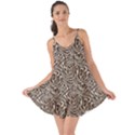 Brown Beige Snake Pattern Love the Sun Cover Up View1