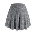 Dark Grey Snake Mini Flare Skirt View2