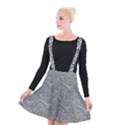 Dark Grey Snake Suspender Skater Skirt View1