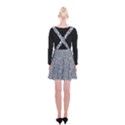 Dark Grey Snake Suspender Skater Skirt View2