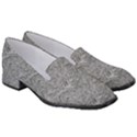 Dark Grey Snake Women s Classic Loafer Heels View3