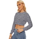 Dark Grey Snake Lightweight Long Sleeve Sweatshirt View2